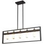 Tangkula 5-Light Island Lighting, Modern Style Domestic Linear Pendant Light Fixture, for Kitchen Dining Room Hallway, Pendant Lamps, Dark Brown Finish Tangkula 5-Light Island Lighting, Modern Style Domestic Linear Pendant Light Fixture, for Kitchen Dining Room Hallway, Pendant Lamps, Dark Brown Finish