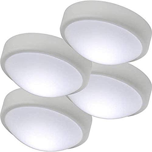 Energizer Tap Light, Battery Operated, Soft, Push On/Off Wireless, Portable and Convenient, Perfect for Under Cabinets, Closet, Attic, Nursery, 47868, 4-Pack, 4 Pack, 4 Count