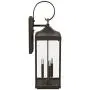 Gibbes Street Collection Antique Bronze Three-Light Traditional Large Wall Lantern