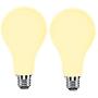 3 Way Light Bulb 50 100 150watt Incandescent Replacement Three Setting 600lm/ 1200lm/1800lm A21 LED Bulb 5W/9W/13W Soft White 3000K Pack of 2