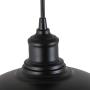 Giluta Industrial Pendant Lighting Rustic Ceiling Hanging Light Fixture Indoor Island Edison Lighting for Kitchen Dining Room Farmhouse, 9.75''D x 6''H. UL Listed