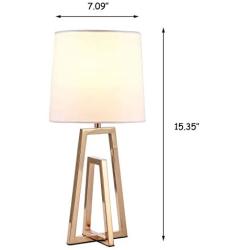 Popity Home Table Lamp, Golden