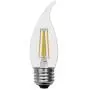 GE Relax HD Bent Tip Dimmable LED Light Bulbs (60 Watt Replacement LED Light Bulbs), 500 Lumen, Medium Base Light Bulbs, Soft White, Clear Finish, 2-Pack LED Bulbs GE Relax HD Bent Tip Dimmable LED Light Bulbs (60 Watt Replacement LED Light Bulbs), 500 Lumen, Medium Base Light Bulbs, Soft White, Clear Finish, 2-Pack LED Bulbs