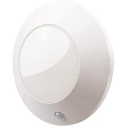 BIGLIGHT Wireless Battery Operated Motion Sensor LED Ceiling Light, Motion Light for Shower Hallway Pantry Stairway Closet Entrance Hall Corridor Bathroom Shed, 250 Lumens, 5 Inch, Warm White