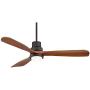 52'' Casa Delta-Wing Modern Outdoor Ceiling Fan with Light Solid Wood Oil Rubbed Bronze Damp Rated for Kitchen Patio - Casa Vieja 52'' Casa Delta-Wing Modern Outdoor Ceiling Fan with Light Solid Wood Oil Rubbed Bronze Damp Rated for Kitchen Patio - Casa Vieja