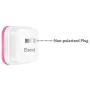 [ Pack of 4 ] Red Night Light, Plug in LED Wall Lamp with Dusk to Dawn Sensor, Auto ON/Off - Perfect for Bedroom, Baby and Kids Room
