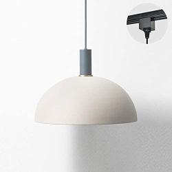 ANYE H-Type Track Light Pendants 3.2ft Cord Macaron Color Matching Cafe Lights Loft Style Simple Metal Ceiling Lamp for Dining Room Cafe Restaurant Bulbs Not Included