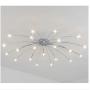 LED Modern Flush Mount Ceiling Lamp Starry Design Pendant Lamps Livingroom Fixture Chic Gypsophila Design Dimmable Iron Bedroom Romantic Decor Chandeliers Light Energy Star Hallway Kitchen Foyer Light