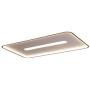 Modern Chic Living Room Lamp LED Ceiling Light Rectangle Ceiling Lamp Metal Acrylic Dimmable 3500 K - 6500 K with Remote Bedroom Dining Room Ceiling Design Lamp