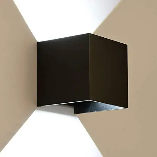 LPINYE 12W LED Up and Down Wall Lamp Aluminum Outdoor Wall Light IP65 Waterproof Modern Lighting Nordic Style Indoor Wall Lamp Warm Light, Living Room, Porch, Courtyard, Restaurant (Black) LPINYE 12W LED Up and Down Wall Lamp Aluminum Outdoor Wall Light IP65 Waterproof Modern Lighting Nordic Style Indoor Wall Lamp Warm Light, Living Room, Porch, Courtyard, Restaurant (Black)
