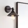 JONATHAN Y JYL7426A July 7.75'' 1 Metal Shade Wall Sconce for Bedroom Livingroom Bathroom, Contemporary Transitional, Bulb Included Vanity Lighting, Oil Rubbed Bronze