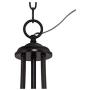 La Pointe Oil Rubbed Bronze Drum Pendant Chandelier 19 1/2'' Wide Oatmeal Linen Shade Fixture for Dining Room House Foyer Kitchen Island Entryway Bedroom Living Room - Franklin Iron Works