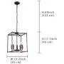 Infront Dining Room Chandelier Farmhouse, Dining Light Fixtures Ceiling Hanging, Dining Chandelier Lighting, Kitchen Chandelier Modern, Entryway Chandelier Light Fixtures