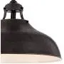 Essex Dyed Bronze Pendant Light 16'' Wide Modern Farmhouse Industrial Rustic Hammered Dome Shade Fixture for Kitchen Island Dining Room - Franklin Iron Works