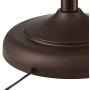 Ferris Rustic Farmhouse Pharmacy Floor Lamp Downbridge Bronze Faux Wood Adjustable Height for Living Room Reading Bedroom Office - Franklin Iron Works Ferris Rustic Farmhouse Pharmacy Floor Lamp Downbridge Bronze Faux Wood Adjustable Height for Living Room Reading Bedroom Office - Franklin Iron Works