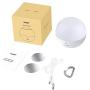 AUKEY Baby Night Light for Kids, Rechargeable Bedside Lamp with RGB Color-Changing & Dimmable Bedroom Light, IP65 Water-Resistance Touch Control Table Lamp for Reading, Sleeping, and Relaxing