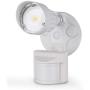 ASD LED Security Light with Motion Sensor - Outdoor Lights with Dusk to Dawn Photocell - 10W 984Lm 5000K 100-277V IP65 ETL & DLC - Outdoor Sensor Lights Motion Detector - Motion Flood Light, White
