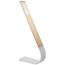 HVNI LED Desk Cordless Reading Lamp, Baby & Kids Night Light, Touch Control Brightness w/Warm, Neutral, White Light, Safe Silicone + Aluminum Body, 20 Hours Runtime (Gold)