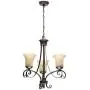 Hampton Bay 14708 Bayessex 3-Light Aged Black Chandelier