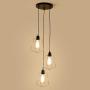 Metal Ring Shade Mini Pendant Light Contemporary, Modern Drop Hanging Light for Kitchen Island, Dining Room (NO Bulb)(3-Light) Metal Ring Shade Mini Pendant Light Contemporary, Modern Drop Hanging Light for Kitchen Island, Dining Room (NO Bulb)(3-Light)