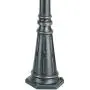 Hepworth Traditional Post Light Pole and Cap Base Classic Bronze 76 3/4'' for Post Garden Yard - John Timberland