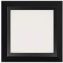 Ultra Slim 7 Inch LED Ceiling Light Fixture | Square Surface Mount 1100LM Dimmable Lighting for Kitchen, Bathroom, Bedroom, Closet, Porch | Luxurious ETL Flush Mount Light | Black Finish / 3000K