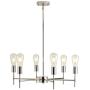 XILICON Brushed Nickel Sputnik Chandelier Mid Century Industrial Pendant Lighting 6 Lights Vintage Ceiling Light Fixture XILICON Brushed Nickel Sputnik Chandelier Mid Century Industrial Pendant Lighting 6 Lights Vintage Ceiling Light Fixture