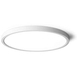 TALOYA LED Ceiling Light Living Room White, 15.8 Inch Thin Flat Modern Flush Mount Lighting Fixture for Bedroom,3 Color Temperatures in 1(3000k/4000k/6000k), 24w Round 0.94 Inch Thickness