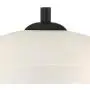 Heather Modern Accent Table Lamps Set of 2 with USB Port and AC Power Outlet in Base Dark Metal Base Glass Dome Shade for Living Room Bedroom Bedside Office - 360 Lighting