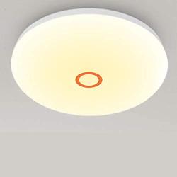 Huamai LED Ceiling Light 50W WiFi Control Ceiling Light, dimmable, Multi-Color, Voice Control and APP Control and Remote Control, Compatible with Alexa and Google Assistant. Indoor Party Light