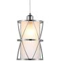 SHENGQINGTOP Modern Cylindrical Pendant Light with Frosted Glass, Brushed Nickel Hanging Light, Transitional Metal Pendant Lighting Fixture for Kitchen Island Sink Dining Room Bar, Led Bulb Included