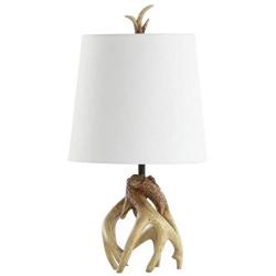 JONATHAN Y JYL4034A Vermont 19'' Antler Resin LED Lamp Coastal for Bedroom, Living Room, Office, College Dorm, Coffee Table, Bookcase, Natural