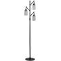 JONATHAN Y JYL8012A Lewis Style 71'' Multi-Light LED Floor Lamp, Tiffany, Traditional for Bedroom, Living Room, Bronze