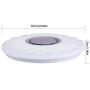 Horevo 24W Ceiling Light with Bluetooth Speaker, Smart APP Control+Romote Dimmable White Warm Light RGB Color Changing,LED Flush Mount Ceiling Light for Living Room Bedroom Kids Room Lights