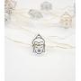 LED Wire Lights, LED String Lights, Battery Operated String Lights with 36 Buddha Head Shaped Warm LEDs for Party, Bedroom, Kitchen, Patio, Deck and more, 12 Feet Long