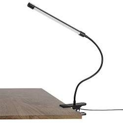 Desk Lamp Book Light Clip on Light for Bed, 3 Colors Brightness/Gooseneck, Reading Lights for Books in Bed