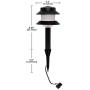 Paradise GL22627 Low Voltage Plastic 4W Path Light (Black, 12 Pack)