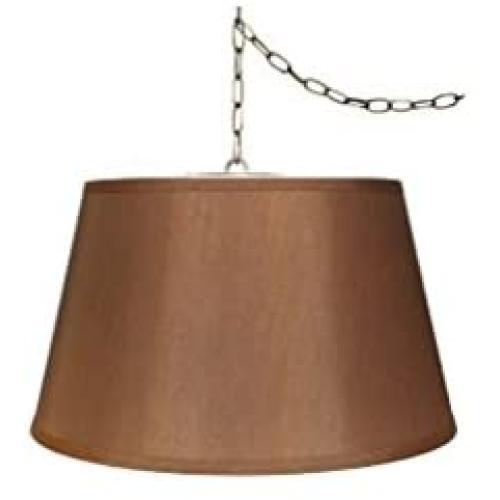 Upgradelights 19 Inch Bronze Swag Lamp Lighting Fixture Hanging Plug-in Sale Ends Soon Upgradelights 19 Inch Bronze Swag Lamp Lighting Fixture Hanging Plug-in Sale Ends Soon