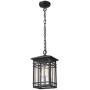 Rosient Outdoor Pendant Lighting, 1-Light Exterior Pendant Lantern, Porch Hanging Lantern Lights, Exterior Pendant Lamp for for Porch, Patio, Entryway