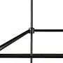 MOTINI 5-Light Kitchen Island Lantern Pendant Linear Chandelier Black Rod Hanging Light 40''x 12''x18.5''