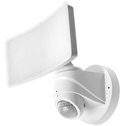 Home Zone Security Motion Sensor Light - Outdoor Weatherproof Wide Coverage LED Security Flood Light