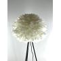 Feather Tripod Floor Lamp – Feather Floor lamp with White Feather, Modern Light for Bedrooms/Living Room/Dining Room/Kitchen