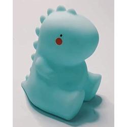DENT Cute Night Light for Kids Baby Led Nursery Bedroom Lamp Led Bedside Sleep Mood Nightlight Dinosaur Unicorn Bear Toy Gift for Children Toddler Trex (Blue)