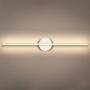 Vanity Light LED 3000K Dimmable Warm Light, Zicbol 30 Inch Modern White Bathroom Light Fixtures Wall Lamp Light for Bathroom, Living Room, Bedroom, Hallways
