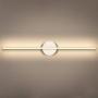 Vanity Light LED 3000K Dimmable Warm Light, Zicbol 30 Inch Modern White Bathroom Light Fixtures Wall Lamp Light for Bathroom, Living Room, Bedroom, Hallways