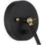 Wray Modern Wall Lamp Plug-in Set of 2 Black and Antique Brass for Bedroom Reading Living Room - 360 Lighting