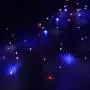 MIYA LIFE July 4th Independence Day LED String Lights 10 ft 60 LEDs Copper Wire with The Remote &Timer USA American Flag for Patriotic Decoration Memorial Day Presidents Day (USA Rice Lights)