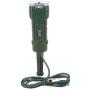 Woods 13547 Outdoor Yard Stake with Photocell Built-In Timer and 6- Foot Cord, Automatic Lighting with Adjustable Settings, Ideal for Holiday Outdoor Lighting, 125-volt / 13-amp, 1625-watt, Green