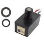 Solus SPC-688 120V Automatic Dusk to Dawn Photocell Photo Control Light Sensor Switch for Hardwire Outdoor Lamp Posts, Works with Most Fixtures and Bulbs, Black