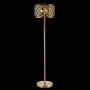 JONATHAN Y JYL9000A Elizabeth 60'' Crystal/Metal LED Floor Lamp, Contemporary, Transitional for Bedroom, Living Room, Brass Gold